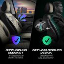 Sitzbez&uuml;ge passend f&uuml;r f&uuml;r Seat Ateca (Beige-Schwarz)