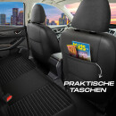 Sitzbez&uuml;ge passend f&uuml;r f&uuml;r Peugeot 3008 (Schwarz-Grau)