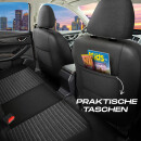 Sitzbez&uuml;ge passend f&uuml;r f&uuml;r Peugeot 3008 (Schwarz-Grau)