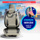 Sitzbez&uuml;ge passend f&uuml;r f&uuml;r Ford KA (Beige-Schwarz)