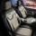 Sitzbezüge passend für für Mercedes Benz GLK-Klasse (Beige-Schwarz)