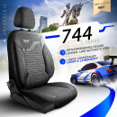 Sitzbez&uuml;ge passend f&uuml;r f&uuml;r Skoda Scala (Schwarz-Grau)