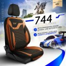Sitzbez&uuml;ge passend f&uuml;r f&uuml;r Seat Arona (Braun-Schwarz)