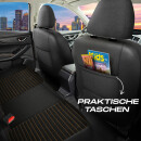 Sitzbez&uuml;ge passend f&uuml;r f&uuml;r Renault Modus (Braun-Schwarz)