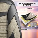 Sitzbez&uuml;ge passend f&uuml;r f&uuml;r Mercedes Benz Vito (Beige-Schwarz)