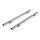 Dachträger passend für Fiat Doblo ab 2010-2020 offene Dachreling 140 cm Silber