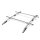 Dachträger passend für Fiat Doblo ab 2010-2020 offene Dachreling 140 cm Silber