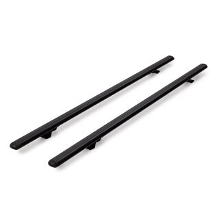 Dachträger passend für Jaguar X-Type Kombi ab 2003-2009 offene Dachreling 120 cm Schwarz