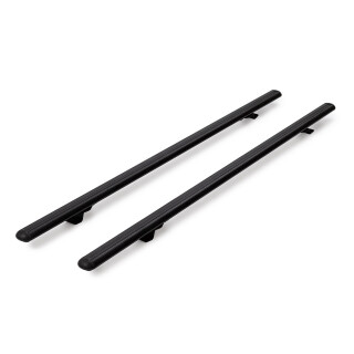 Dachträger passend für Volkswagen Amarok Double Cab ab 2010-2022 offene Dachreling 140 cm Schwarz