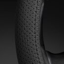 Lenkradbezug aus Kunstleder Universal f&uuml;r 37-39cm durchmesser, Schwarz