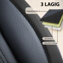 Sitzbez&uuml;ge passend f&uuml;r Benimar Wohnmobil (Grau-Schwarz) Pilot 13.6