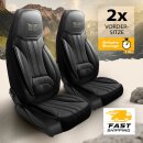 Sitzbez&uuml;ge (Pilot) passend f&uuml;r Land Range Rover (Schwarz-Grau) 13.1