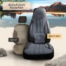 Sitzbez&uuml;ge passend f&uuml;r Globe Traveller Wohnmobil (Grau-Schwarz) Pilot 13.6