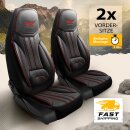 Sitzbez&uuml;ge passend f&uuml;r PLA Wohnmobil (Schwarz-Rot) Pilot 13.2