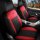 Sitzbezüge passend für für Hyundai i30 (Rot-Schwarz)