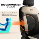 Sitzbez&uuml;ge passend f&uuml;r f&uuml;r Seat Ateca (Beige-Schwarz)