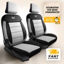 Sitzbez&uuml;ge passend f&uuml;r f&uuml;r Seat Altea (Grau-Schwarz)