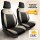 Sitzbezüge passend für für Toyota Urban Cruiser (Beige-Schwarz)