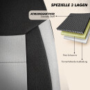 Sitzbez&uuml;ge passend f&uuml;r f&uuml;r Chevrolet Aveo (Grau-Schwarz)