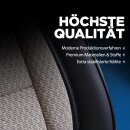 Sitzbez&uuml;ge passend f&uuml;r f&uuml;r Seat Alhambra (Beige-Schwarz)