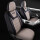 Sitzbezüge passend für für Mazda 3 (Beige-Schwarz)