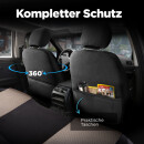 Sitzbez&uuml;ge passend f&uuml;r f&uuml;r Peugeot 3008 (Beige-Schwarz)