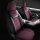 Sitzbezüge passend für für Mazda 2 (Burgunder-Schwarz)