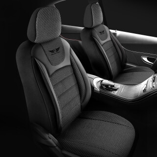 Sitzbezüge passend für für Nissan Juke (Schwarz)