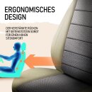 Sitzbez&uuml;ge passend f&uuml;r f&uuml;r Citroen Nemo (Beige-Grau Pilot 15.2)