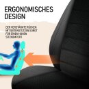 Sitzbez&uuml;ge passend f&uuml;r f&uuml;r Renault Modus (Schwarz Pilot 15.1) Pilot 15.1