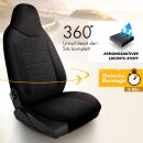 Sitzbezüge passend für Volvo XC60 (Schwarz...