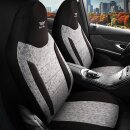 Sitzbezüge passend für Volvo XC60 (Grau-Schwarz...
