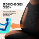 Sitzbez&uuml;ge passend f&uuml;r Kia Carens (Braun-Schwarz Pilot 14.2)