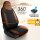 Sitzbezüge passend für Seat Leon (Braun-Schwarz Pilot 14.2)
