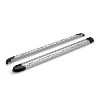 Trittbretter passend für Seat Atheca ab 2016 (Model: MAJA, Farbe: Silber)