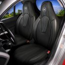 Sitzbez&uuml;ge (Pilot) passend f&uuml;r Hyundai i10  (Schwarz-Blau) 10.11