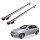 Grundträger Dachträger für CHEVROLET LACETTI Kombi ab Baujahr 2005-2011 V1 Silber