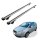 Grundträger Dachträger für FORD C-MAX ab Baujahr 2003-2010 V1 Silber