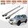 Grundträger Dachträger für TOYOTA LC PRADO 120 ab Baujahr 2004-2009 V1 Silber