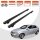 Grundträger Dachträger für CHEVROLET LACETTI Kombi ab Baujahr 2005-2011 V1 Schwarz