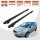 Grundträger Dachträger für FORD C-MAX ab Baujahr 2003-2010 V1 Schwarz