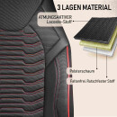 Sitzbez&uuml;ge (Pilot) passend f&uuml;r BMW 2er in Schwarz Rot 1053P002