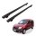 Grundträger Dachträger für RENAULT KANGOO ab Baujahr 1999-2008 V1 Schwarz