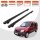 Grundträger Dachträger für RENAULT KANGOO ab Baujahr 1999-2008 V1 Schwarz