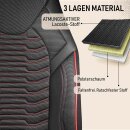 Sitzbez&uuml;ge (Pilot) passend f&uuml;r Seat Ateca in Schwarz Rot 1053P002