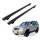 Grundträger Dachträger für TOYOTA LC PRADO 120 ab Baujahr 2004-2009 V1 Schwarz