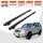 Grundträger Dachträger für TOYOTA LC PRADO 120 ab Baujahr 2004-2009 V1 Schwarz