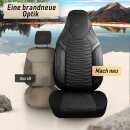 Sitzbez&uuml;ge (Pilot) passend f&uuml;r Opel Grandland X in Schwarz 1053P003
