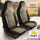 Sitzbezüge (Pilot) passend für Seat Exeo in Beige Schwarz 1053P040