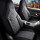 Sitzbezüge (Pilot) passend für Mercedes Benz 190 in Grau Schwarz 1053P050